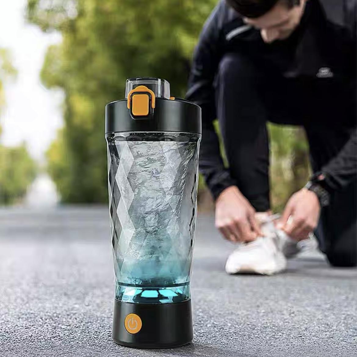 Electric Protein Shaker Bottle, 22oz Blender for Mixing Protein, BPA Free with Waterproof Design