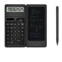 New Solar-Powered Calculator with Handwriting Pad: Portable Scientific Function Calculator for Students, Office, and Business